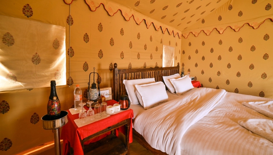 best luxury tents in jaisalmer