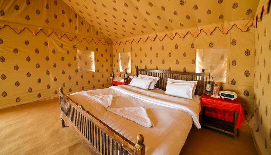 best luxury tents in jaisalmer